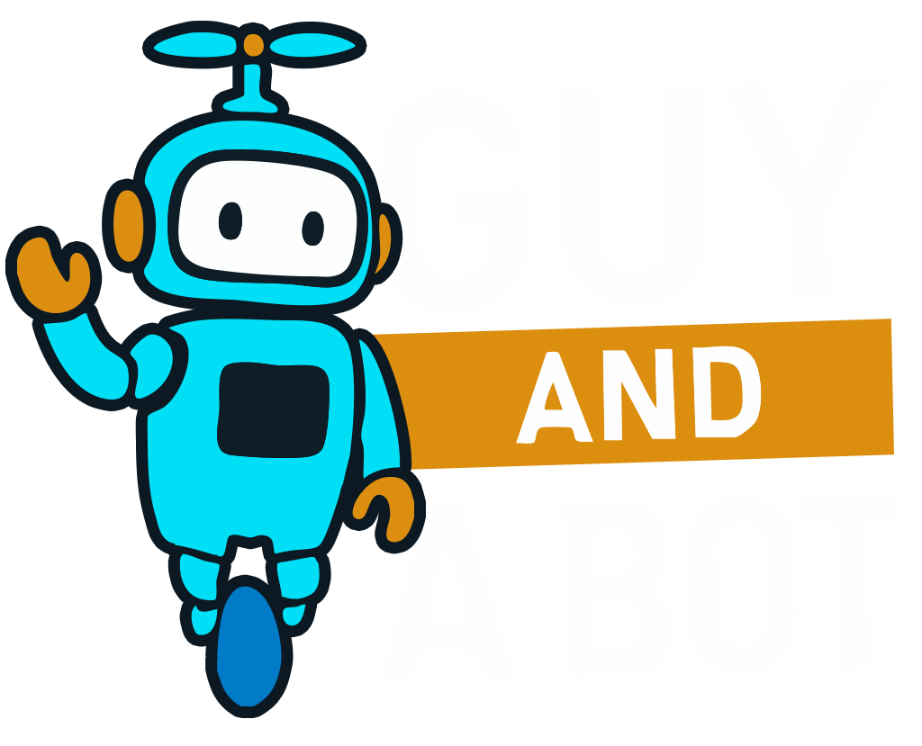 Guy & A Bot Logo